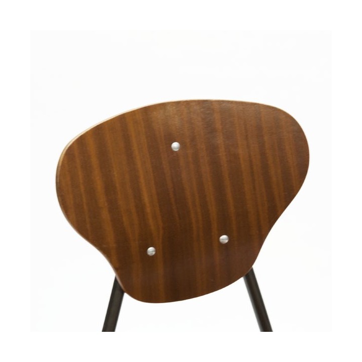 Set of 6 industrial Danish chairs - Retro Studio