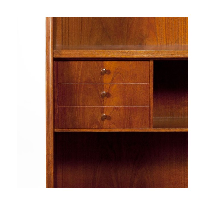 High secretary in teak - Retro Studio