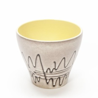 West Germany flowerpot - Retro Studio