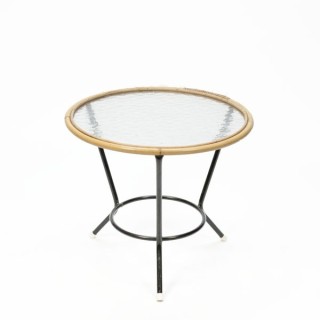 Kleine rotan tafel - Retro Studio