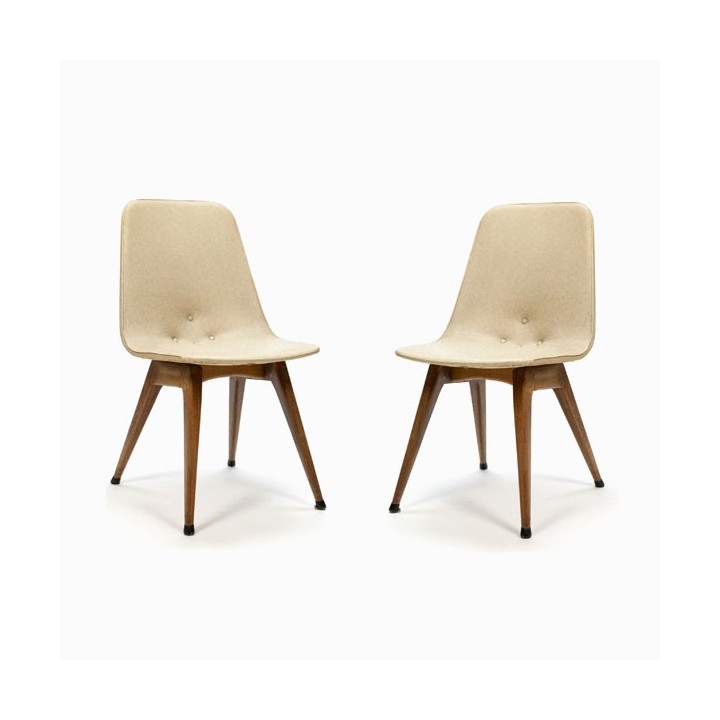 Set of 2 chairs 1950's - Retro Studio