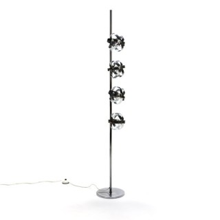 Standing floor lamp in chrome - Retro Studio