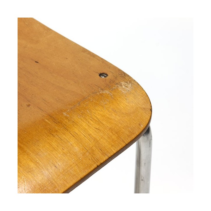 Houten buisframe stoel - Retro Studio