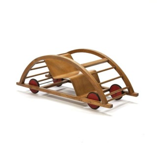 Hans Brockhage children's car or rocking horse