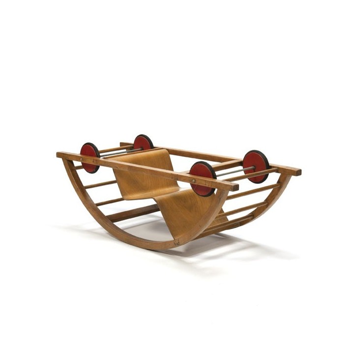 Hans Brockhage children's car or rocking horse