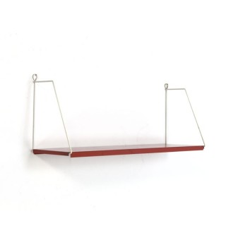 Metal book shelf red - Retro Studio