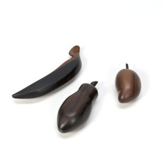 Palissander houten fruit - Retro Studio