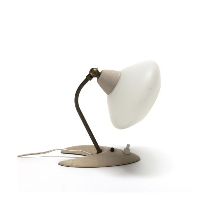 Small table lamp with glass shade - Retro Studio