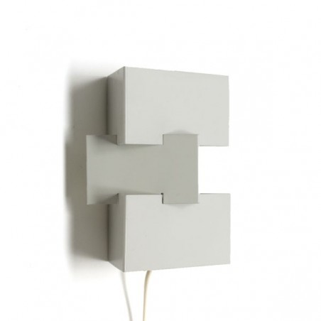 Modernistic wall lamp white