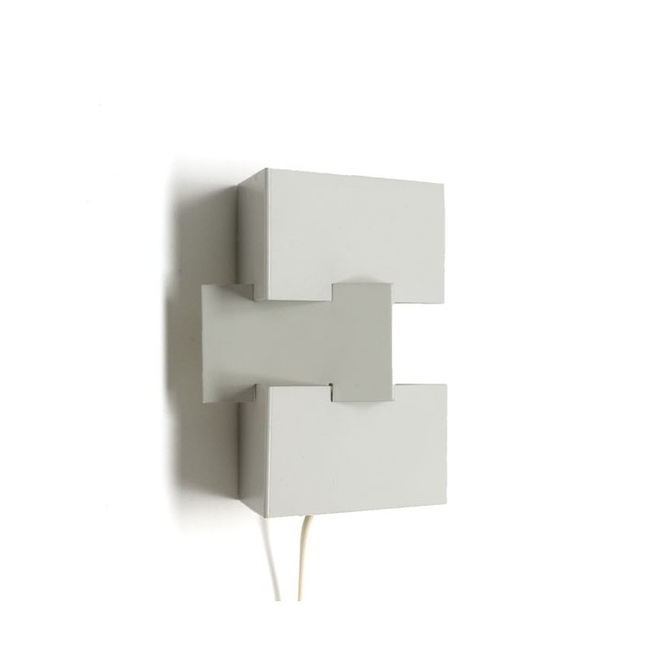 Modernistic wall lamp white - Retro Studio
