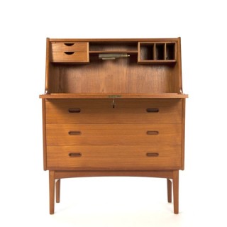 Secretaire in teak - Retro Studio