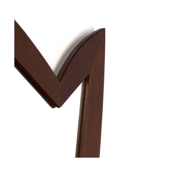 Teakhouten spiegel - Retro Studio