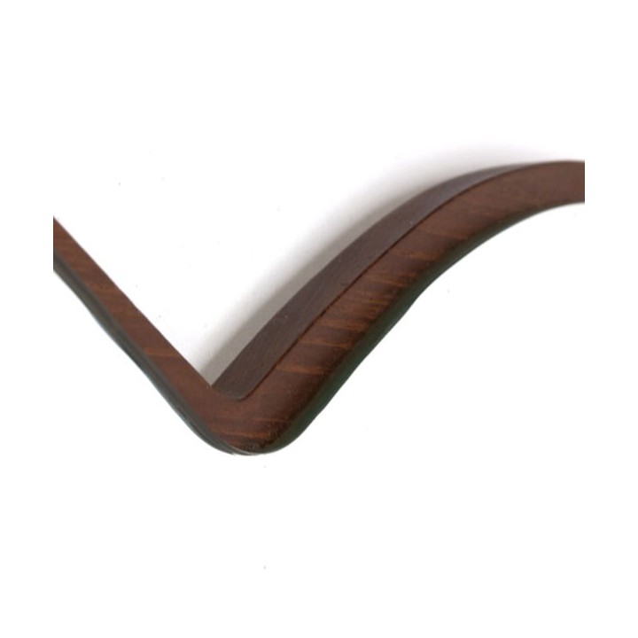 Large teak mirror heart shaped - Retro Studio