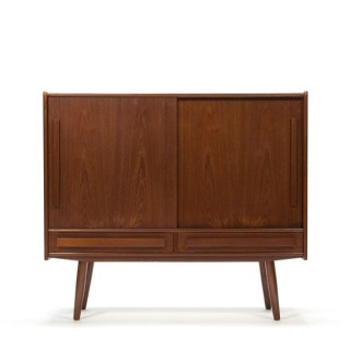 Deens design dressoir in teakhout - Retro Studio