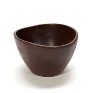 High teak bowl - Retro Studio