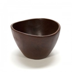 High teak bowl