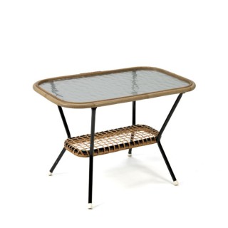 Rotan salontafeltje - Retro Studio