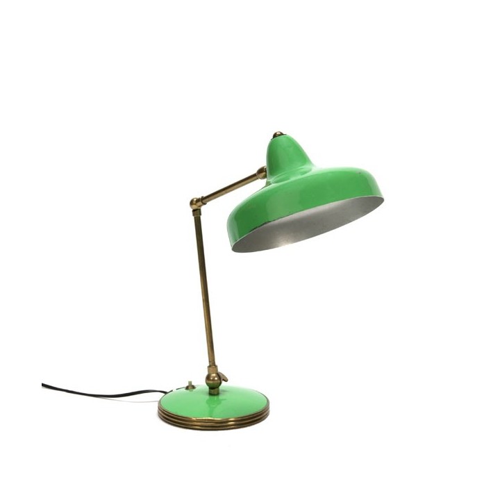 Table lamp green Italian style - Retro Studio