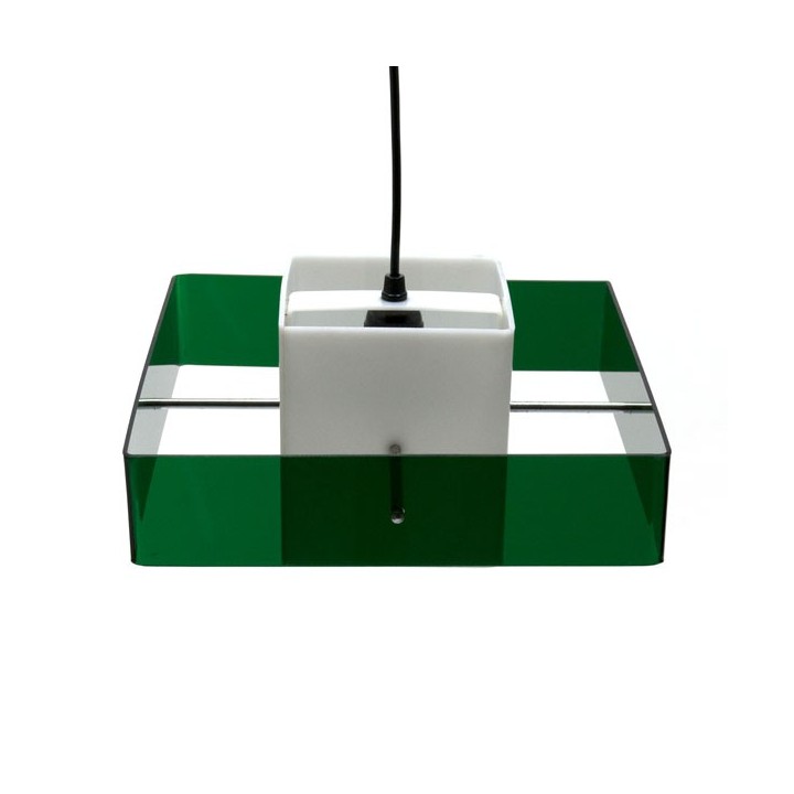 Plexiglass hanging lamp from the sixties - Retro Studio