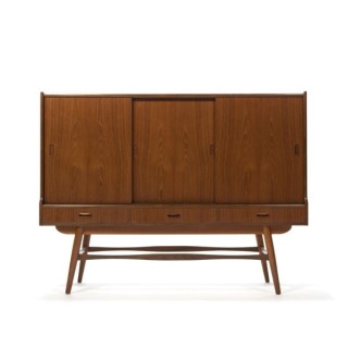 Dressoir in teakhout uit Denemarken - Retro Studio