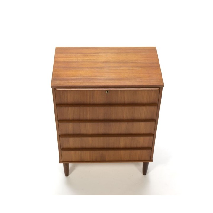 Ladekast in teak uit Denemarken - Retro Studio