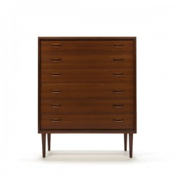 Large luxury chest of drawers in teak