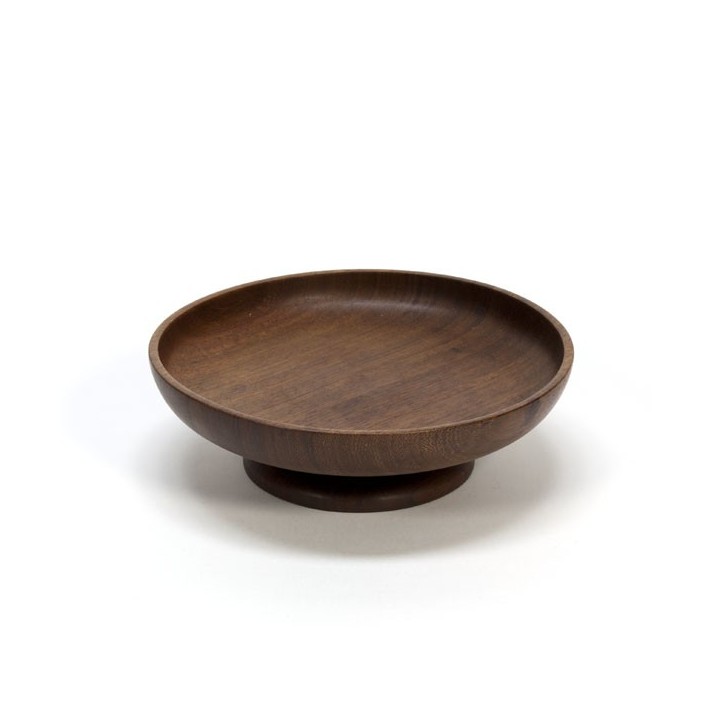 Teak plate on base - Retro Studio