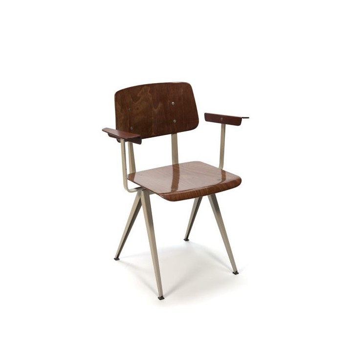 Galvanitas chair with armrest - Retro Studio