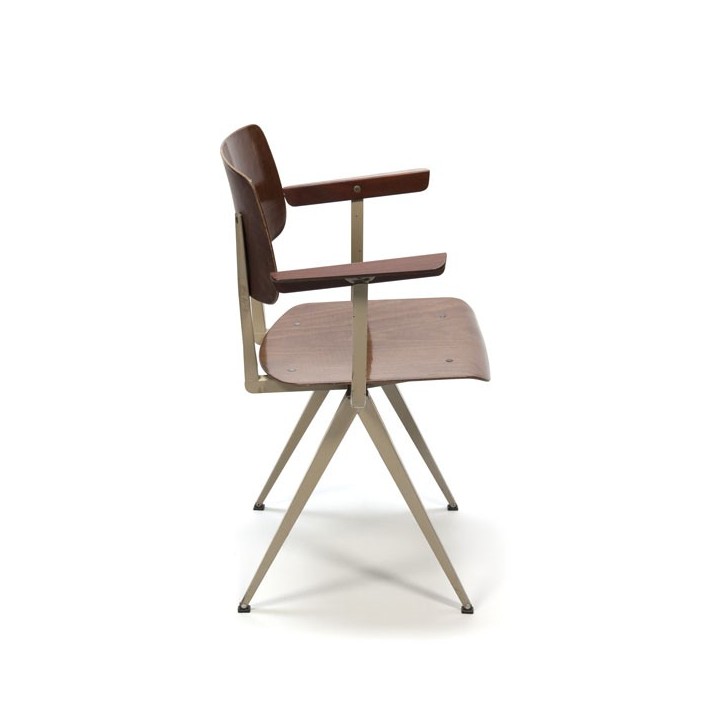 Galvanitas chair with armrest - Retro Studio