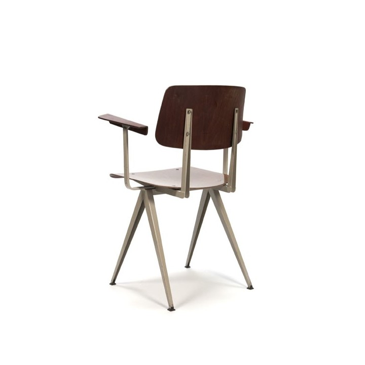 Galvanitas chair with armrest - Retro Studio