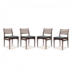 Erling Torvits set van 4 eettafel stoelen