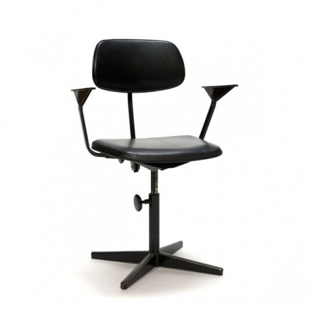 Friso Kramer drawing table/ architects chair black
