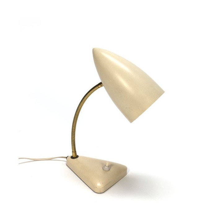 Table lamp with cream colored cap - Retro Studio