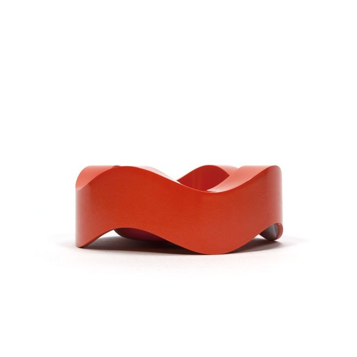Helit design ashtray orange - Retro Studio