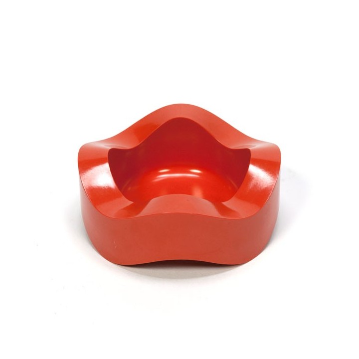 Helit design asbak oranje - Retro Studio