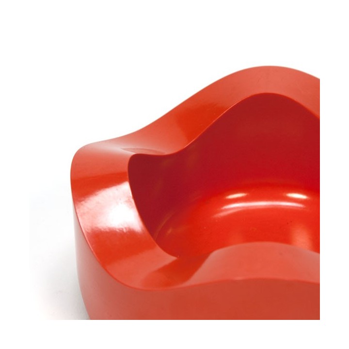 Helit design asbak oranje - Retro Studio