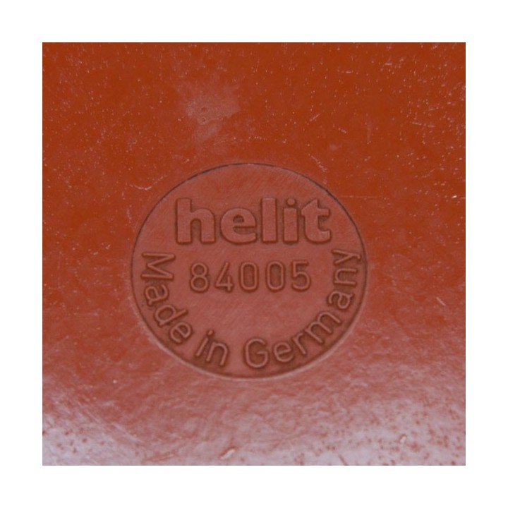 Helit design asbak oranje - Retro Studio