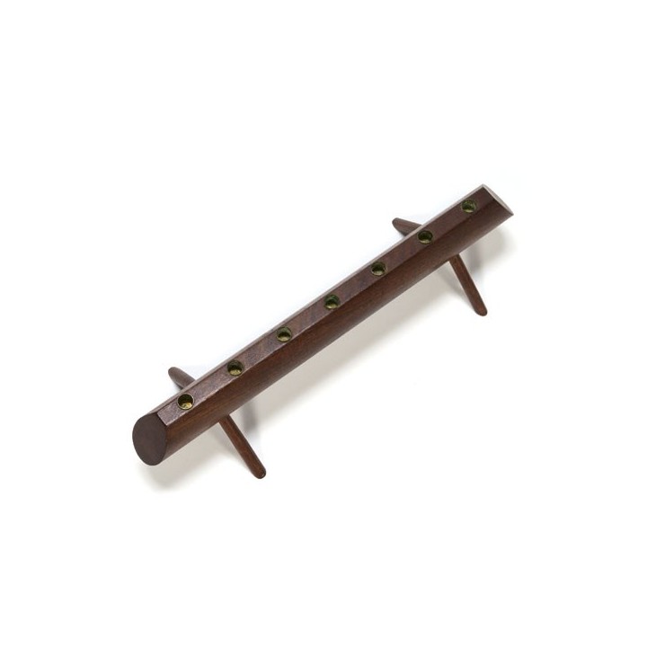 Teakhouten kaarsenstandaard vintage - Retro Studio