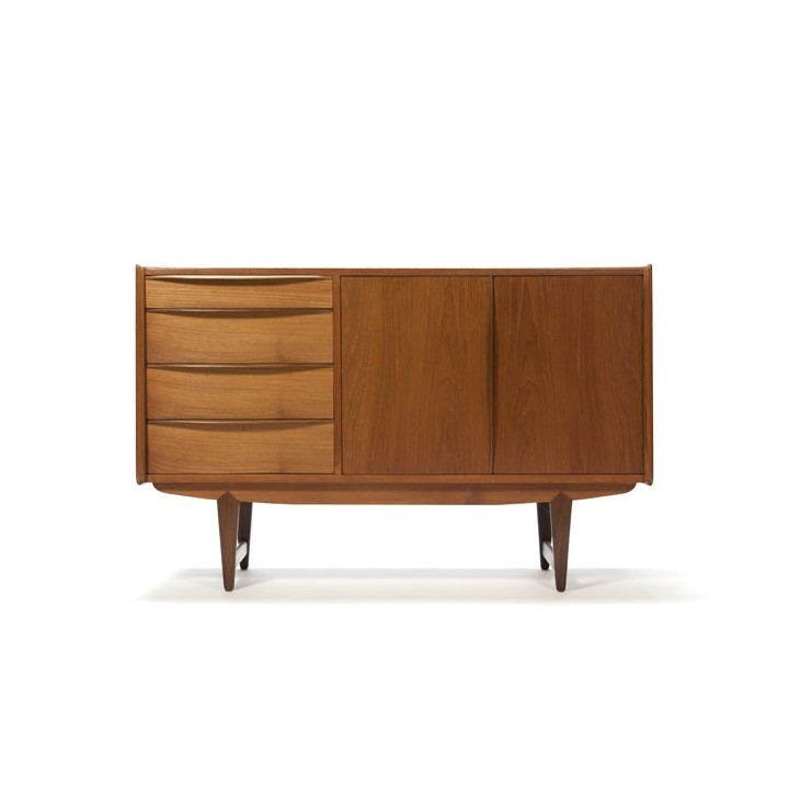 Klein dressoir in teak - Retro Studio
