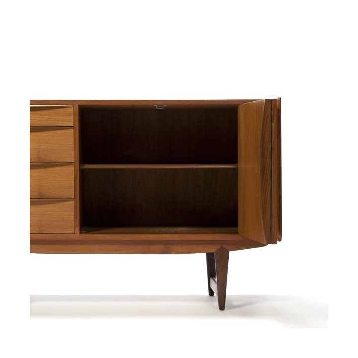 Klein dressoir in teak - Retro Studio