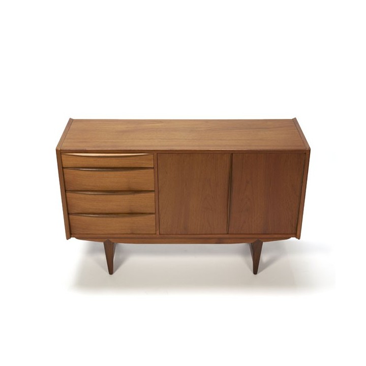 Klein dressoir in teak - Retro Studio