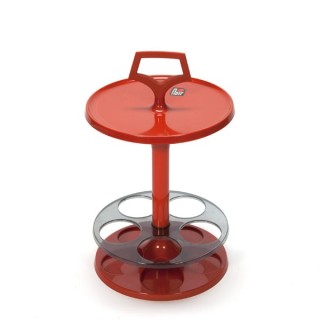 Oranje plastic tafeltje "Flair" - Retro Studio