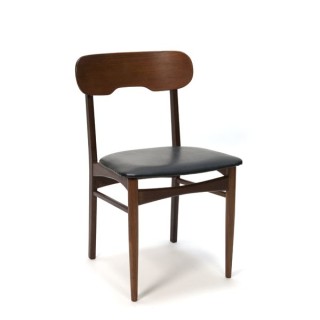 Teakhouten stoel nr. 2 - Retro Studio