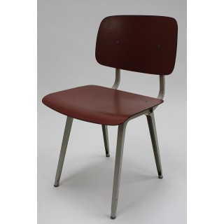 Friso Kramer Revolt chair grey/red - Retro Studio