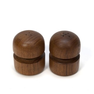 Peper en zoutstel teak - Retro Studio