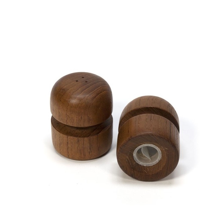 Peper en zoutstel teak - Retro Studio