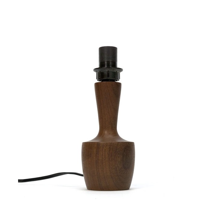 Teak lamp base - Retro Studio