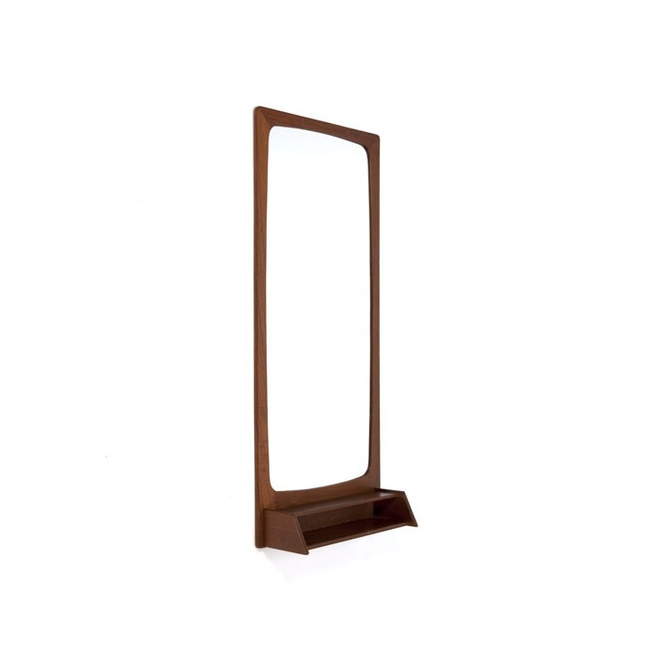 Design mirror in teak - Retro Studio