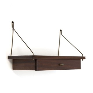 Small hanging cabinet in teak - Retro Studio