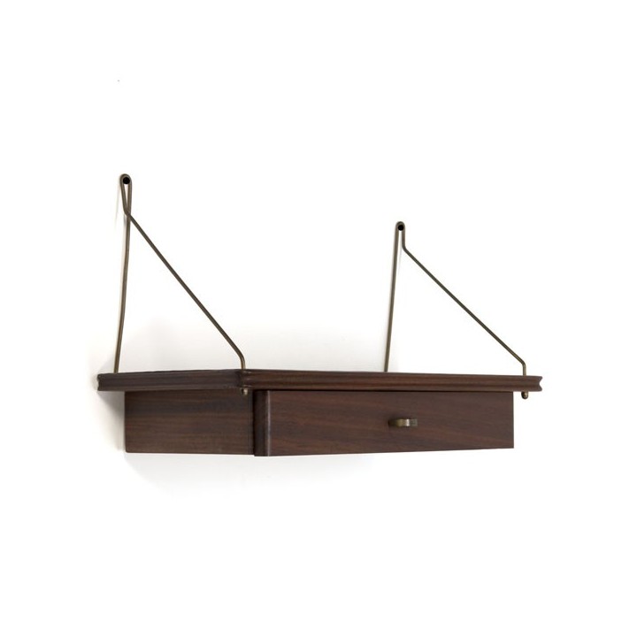 Small hanging cabinet in teak - Retro Studio